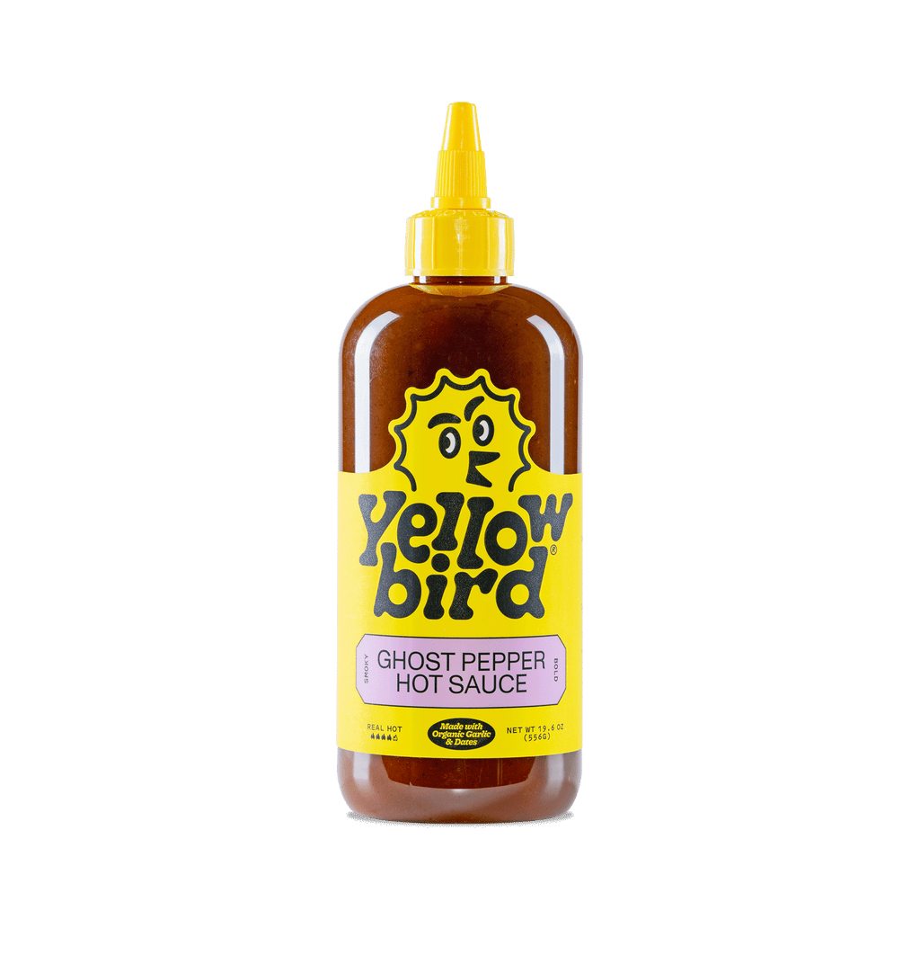 Made with Organic Ghost Pepper Hot Sauce